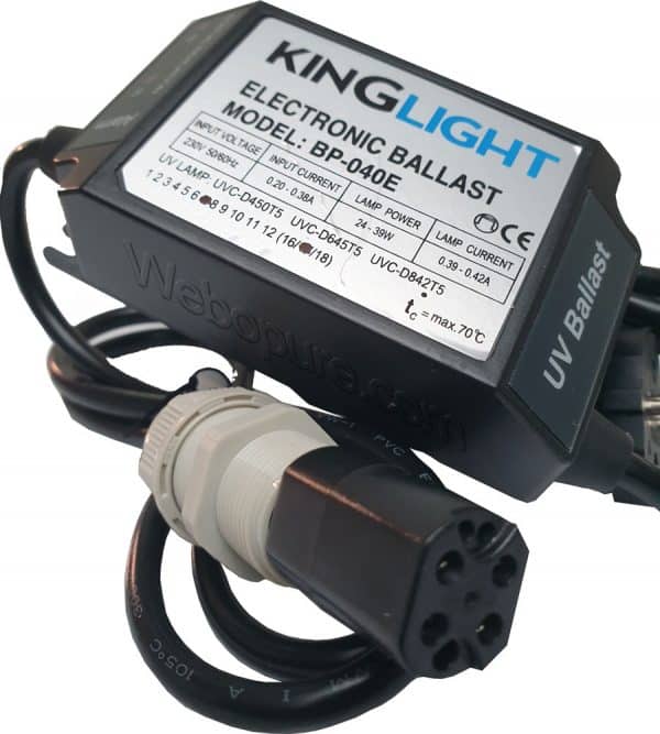 Ballast électronique pour UVc 24-39 Watts